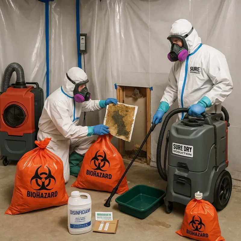 Contaminated Water Handling Protocols process in Hadley, NY
