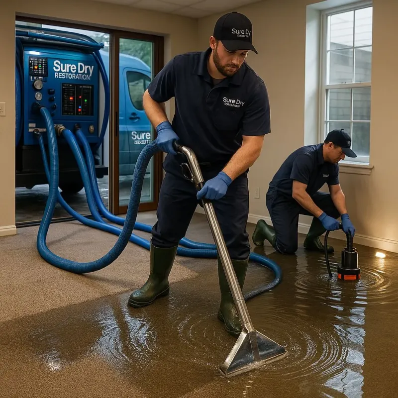 Water Extraction and Removal process in Hadley, NY